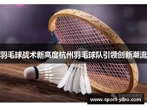 羽毛球战术新高度杭州羽毛球队引领创新潮流